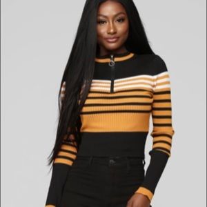 Fashion Nova Mustard Sweater *BRAND NEW*